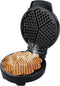 Wafelijzer - Wafels - Wafelmaker - Kiwi - 5 Wafels - ⌀ 20 centimeter - Zwart