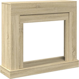 vidaXL - Haardombouw - 100x30x87,5 - cm - bewerkt - hout - sonoma - eikenkleurig