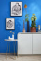 Mica Decorations Alec Bijzettafel - H55 x Ø43 cm - Marmer - Lichtroze