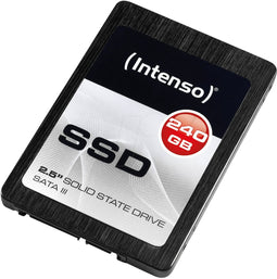 Intenso SATA III High 240GB - 2,5" SSD - tot 520 MB/s lezen tot 480 MB/s schrijven