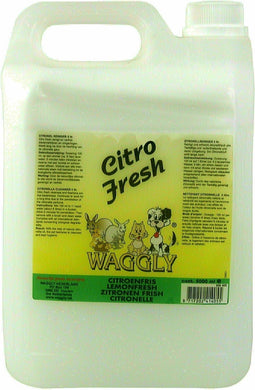 Waggly Citro Fresh Geurverwijderaar - 5 l