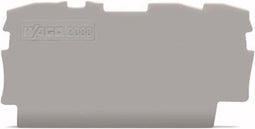 WAGO 2000-1391 Afsluit- en tussenplaat 100 stuk(s)