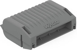 WAGO 207-1432 Gelbox voor verbindingsklemmen Flexibel: - Massief: - 1 stuk(s) Grijs