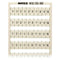 WAGO 209-502 Markeringskaarten Wit 5 stuk(s)