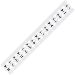 WAGO 211-835 211-835 Kabelmarkeringssysteem Markeringsvlak: 25 x 10 mm Wit Aantal markeringen: 500 500 stuk(s)