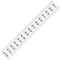 WAGO 211-835 211-835 Kabelmarkeringssysteem Markeringsvlak: 25 x 10 mm Wit Aantal markeringen: 500 500 stuk(s)