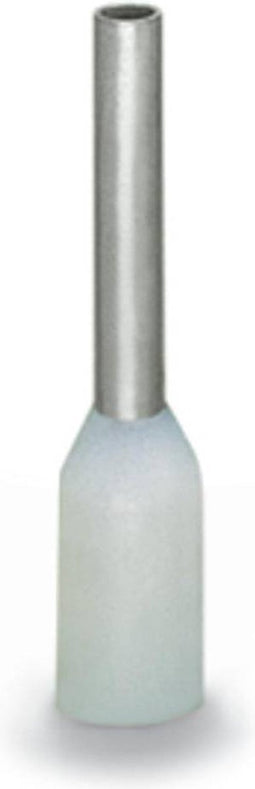 WAGO 216-201 Adereindhulzen 0.5 mm² Deels geïsoleerd Wit 1000 stuk(s)