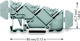 WAGO 812-140 Verzamelraildrager 25 stuk(s)