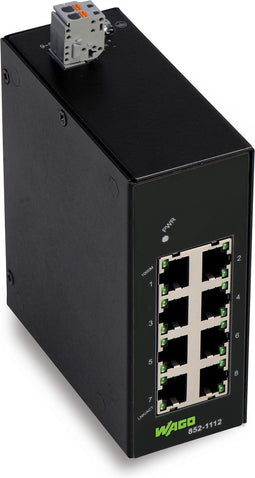 WAGO 852-1112 Industrial Ethernet Switch 8 poorten 10 / 100 / 1000 MBit/s