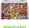 WAGO 887-955 Assortiment verbindingsklemmen Flexibel: 0.14-4 mm² Massief: 0.2-4 mm² 1 set(s)