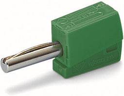 WAGO Banaanstekker Stekker, recht Stift-Ø: 4 mm Zwart, Geel, Blauw, Wit, Oranje 50 stuk(s)