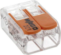 WAGO lasklem 100 stuks 2 polig 221-412