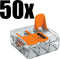 WAGO lasklem 50 stuks 3 polig
