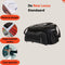 New Looxs ® Sports Trunkbag Racktime 2.0 - Bagagedragertas - Fietstas Enkel - Ingebouwde Racktime-Adapter - Waterdicht door Regenhoes (inclusief) - Vergrootbaar tot 31 L - Zwart