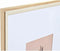 Muurfotlijst DKD Home Decor Kristal Natuurlijk Wit Hout MDF Boho (32,5 x 1,5 x 45 cm)