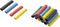 TRU COMPONENTS 1571321 Krimpkous assortiment Bont 6.40 mm 3.20 mm Krimpverhouding:2:1 20 stuk(s)