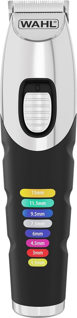 Wahl Color Trim AC/Batterij 8 1,3 cm Zwart, Roestvrijstaal