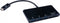 V7 V7UC3U-HUB-BLK-1E - USB-C naar 5-in-1 Hub - 3x USB 3.2 type-A - Zwart