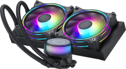 Cooler Master MasterLiquid ML240L - Vloeistof Koelsysteem - 240mm Radiator - Zwart