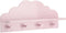 Kapstok roze wolk - 4 haken - Kinderdecoratie