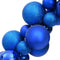 vidaXL - Kerstslinger - ballen - 175 - cm - polystyreen - blauw