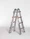 Waku Ladders Telescoopladder vouwladder - 4x4 treden - Werkhoogte 4.20m