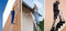 Waku Ladders Telescoopladder vouwladder - 4x4 treden - Werkhoogte 4.20m
