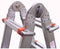 Waku Ladders Telescoopladder vouwladder - 4x4 treden - Werkhoogte 4.20m