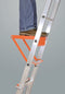Waku Ladders Telescopische ladder - 4x5 sporten - Aluminium