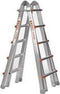 Waku Ladders Telescopische ladder - 4x5 sporten - Aluminium