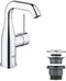 GROHE Essence - Wastafelkraan opbouw - Middelhoge uitloop 11.4cm - Chroom