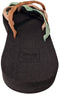 Teva W Olowahu - Dames Slippers - Maat 39 - Zwart/Bruin/Groen