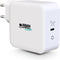 Wall Charger + USB C Cable Urban Factory GSC10UF White