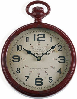 Wall Clock Versa Metal (28 x 5 x 22 cm)