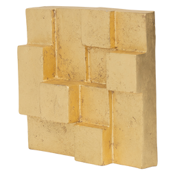 Wall decor Burokko Gold / Ecomix