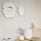 Wall decor Wood Block Off White White / MDF