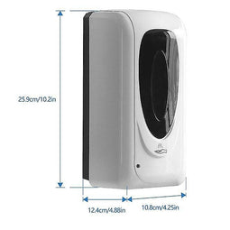 Wall Mounted Automatic Soap Dispenser, 1000ml Touchless Liquid Soap Dispenser, With Infrared Sensor,