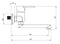 Wall-mounted washbasin mixer - ECO-head