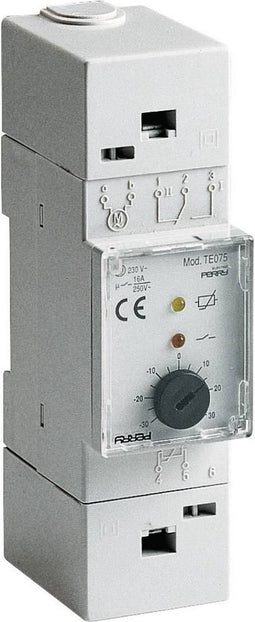Wallair 1TMTE075 Inbouwthermostaat DIN-rails -30 tot 30 °C