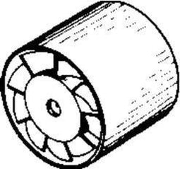 Wallair Buisvormige inschuifventilatoren 12 V 12 V 20100257