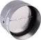 Wallair N35984 Luchtvergrendelingsklep met afdichtrubber Geschikt voor buisdiameter: 12.5 cm Verzinkt