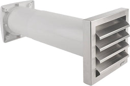 Wallair N37814 Energiebesparende muurdoorvoer RVS, Kunststof Geschikt voor buisdiameter: 15 cm