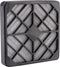 Wallair N40978 Ventilatierooster met filter (b x h) 9.2 cm x 9.2 cm