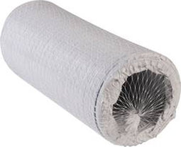 Wallair N52848 Flexibele spiraalslang Kunststof (Ø x l) 12.7 cm x 3 m Wit
