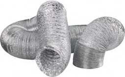 Wallair N55878 Flexibele ventilatiebuis Aluminium (Ø x l) 10.2 cm x 10 m Zilver