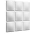 WallArt - 12 - st - Wandpanelen - 3D - GA-WA07 - Cubes