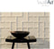 WallArt - 12 - st - Wandpanelen - 3D - GA-WA16 - Tetris