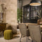 WallArt - 32 - st - Tegel - Borret - leer - zandbeige