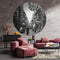 WallArt Behangcirkel - Hong Kong the Old Days - Ø 190 cm - Cirkel Behang - Rond Behang