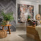 WallArt - Planken - hout-look - schuurhout - eiken - asgrijs